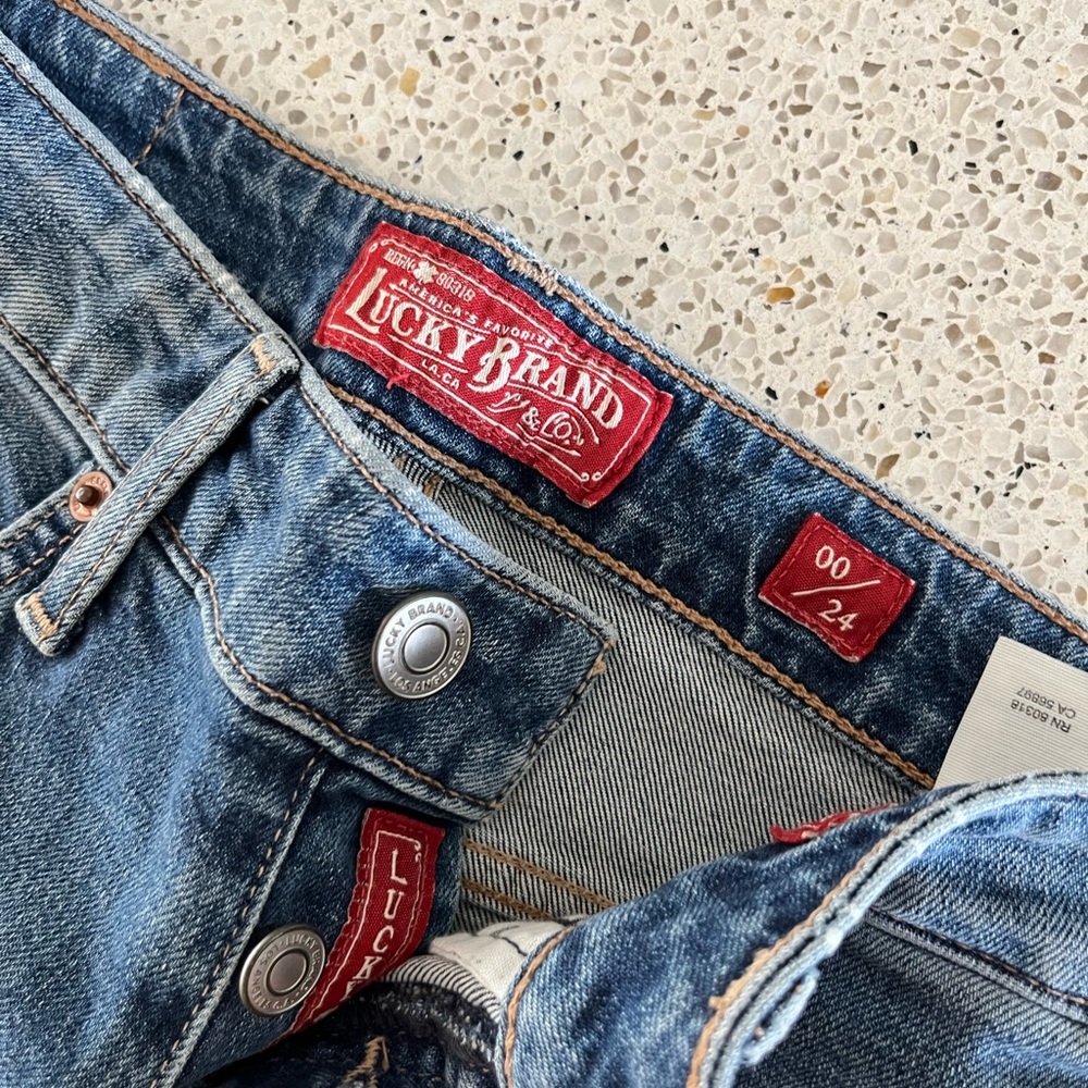 Lucky Brand crop jeans
